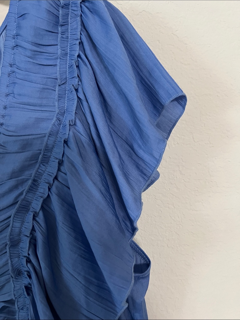 Philosophy Cornflower Blue Ruffle-Tier Maxi Dress - Picture 4 of 7